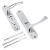 AVERS HP-42.0123-S-C-CR-L левые хром Комплект ручек (36) AVERS HP-42.0123-S-C-CR-L левые хром Комплект ручек (36)