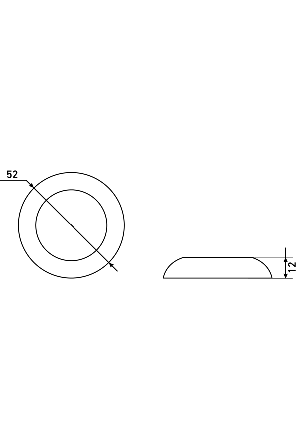 Накладка для ц/м АЛЛЮР АРТ ET-R1 AC(3212) ст.медь (100,10)
