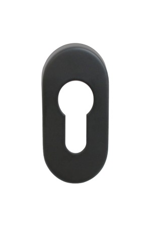 Накладка для ц/м СТАНДАРТ 0900 SS BLACK ЧЕРНАЯ INOX нержавеющая сталь (100,5)