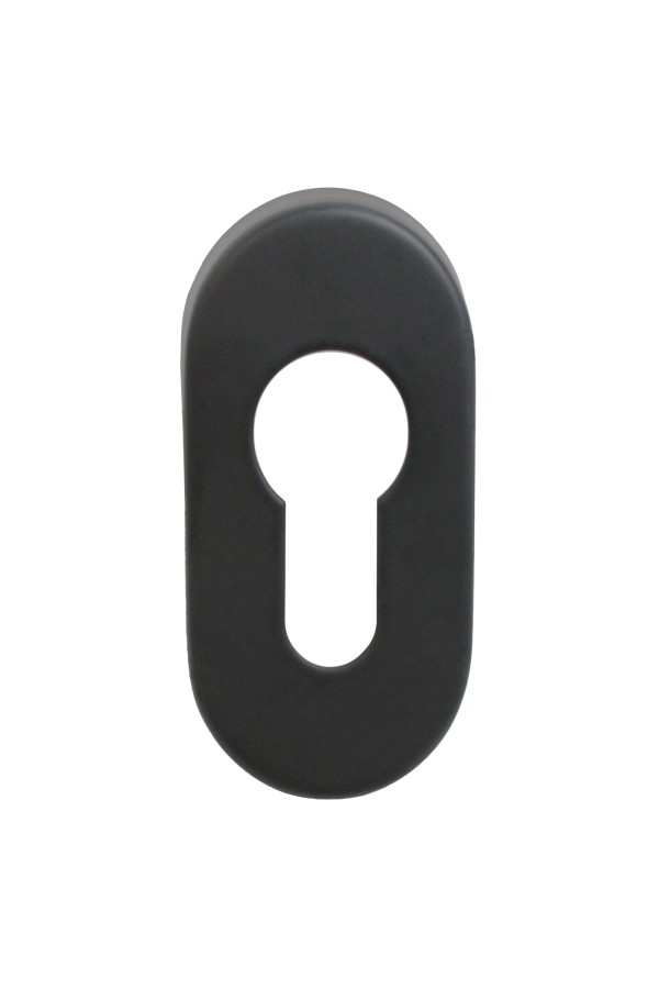 Накладка для ц/м СТАНДАРТ 0900 SS BLACK ЧЕРНАЯ INOX нержавеющая сталь (100,5)