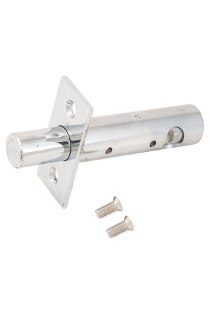 ДФ Задвижка 256 хром 8 мм BACKSET 65мм (50)