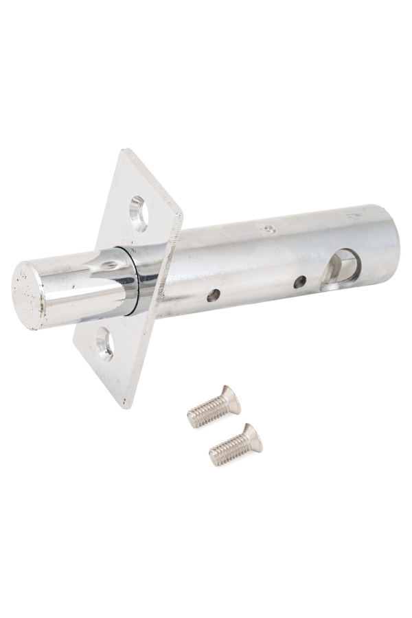 ДФ Задвижка 256 хром 8 мм BACKSET 65мм (50)