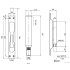 Апекс FB-04-160-ZN (with DB) с ригелем цинк Шпингалет врезной (120,20)