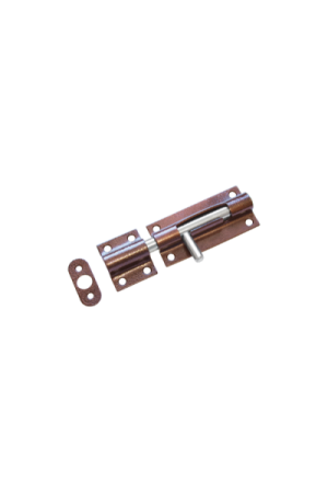Засов Домарт дверной ЗД-170 медь антик. d-16мм (10)