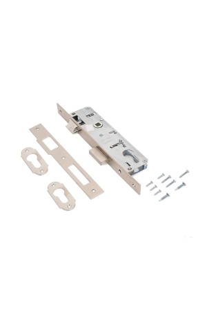 KALE 153  25mm W/B никель б/мех.секр., м/о 85мм Замок врезной б/руч (30)
