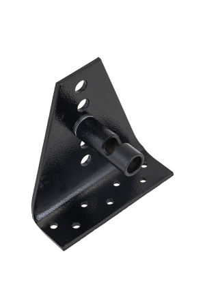 Кронштейн для крепления без сварки доводчика черн.шагрень. Doorstop