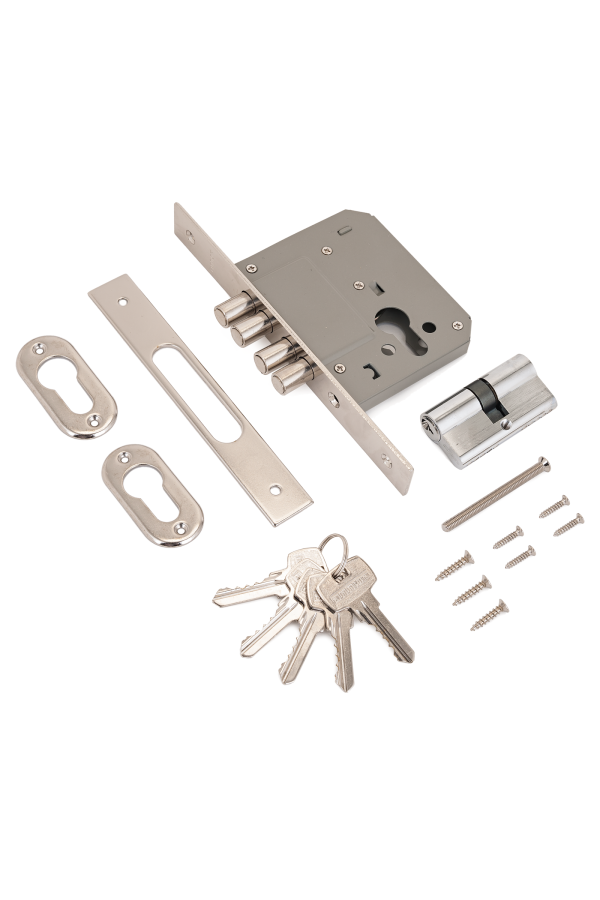 АЛЛЮР 189-4A CP Замок врезной б/руч (30)