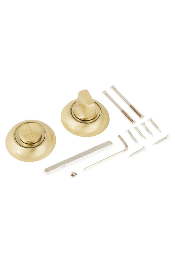 Сантехническая завертка к ручкам АЛЛЮР АРТ BK-R1 SB(3176) мат.золото (100,10)