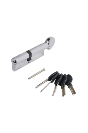 АЛЛЮР HD FG 100-5К CP[40х10х50G] хром перф.кл Цилиндровый механизм (50,10)