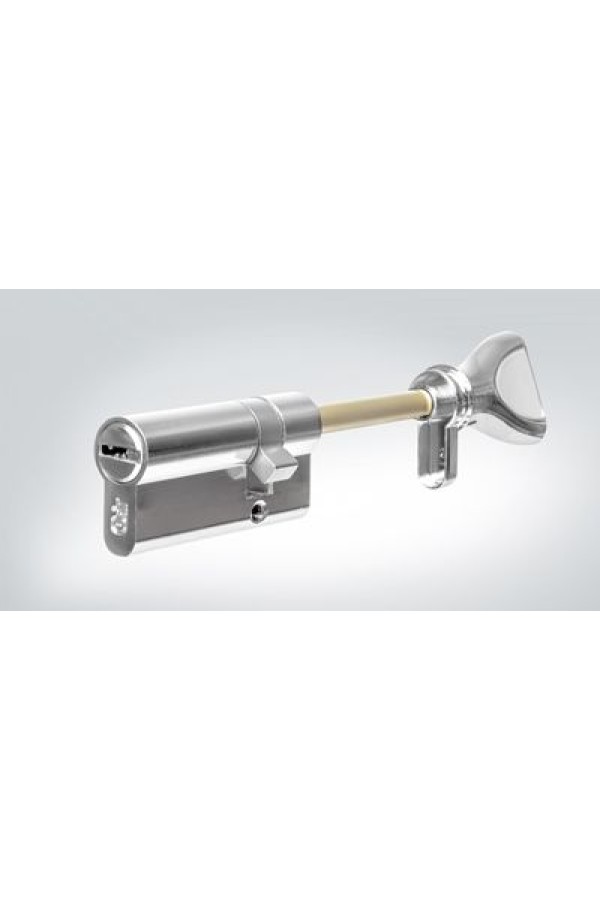 Крит P-238-St (35/20/80) 5перфо.кл. хром со штоком. арт.03177 Цилиндровый механизм (50)