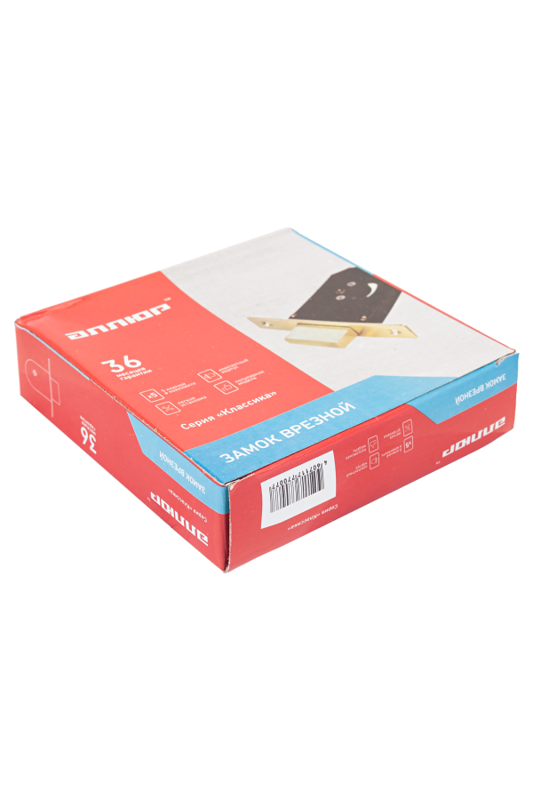 АЛЛЮР 90 лат. крест.ключ Замок врезной б/руч (30)