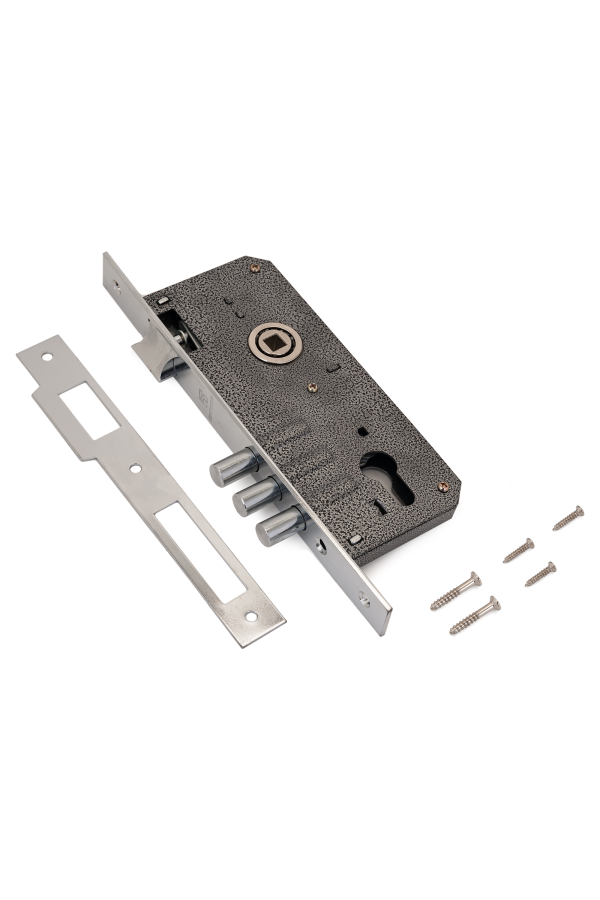 АЛЛЮР 9045-3RB CP без ц/м Замок врезной б/руч (30)