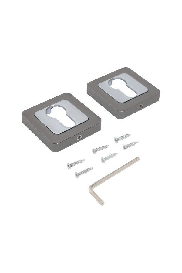 Накладка для ц/м АЛЛЮР АРТ ET-S1 BT/CP(42142) черн.титан/хром (100,10)