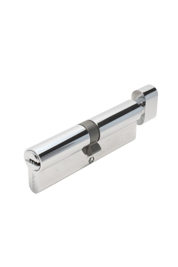 AVERS ZM-100-C-CR хром перф. кл/верт. 5кл. Цилиндровый механизм (72,12)