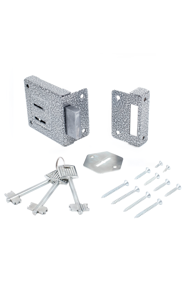 Птимаш ЗН4-1 серебро Замок накладной (30,18)