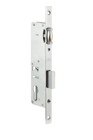 KALE 155/P 20mm W/B  б/о хром б/мех.секр Замок врезной б/руч (30)