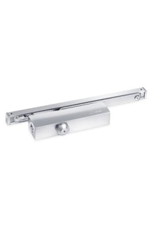 NOTEDO Доводчик дверной  DC-025-095 SL+HO+DA+BC SILVER со скольз.тягой до 100кг(6)