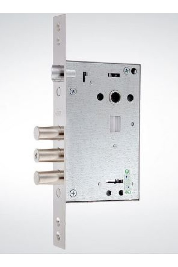 Крит ЗВ-А30-4Л-Хп б/о, без упак.,4 пластик. кл. арт.03766 Замок врезной тяж. (10)