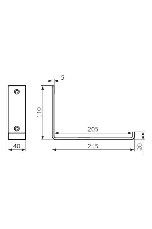 Домарт Кронштейн  LOFT 200 мод.2 черный (10)