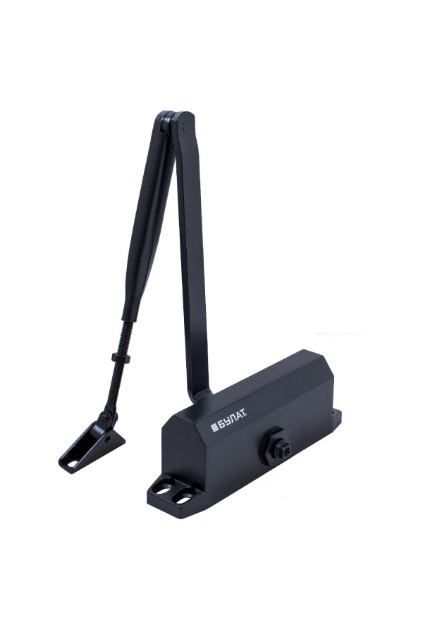 БУЛАТ Доводчик дверной ДД 502/3 A-B (40-85 кг) черный (10)