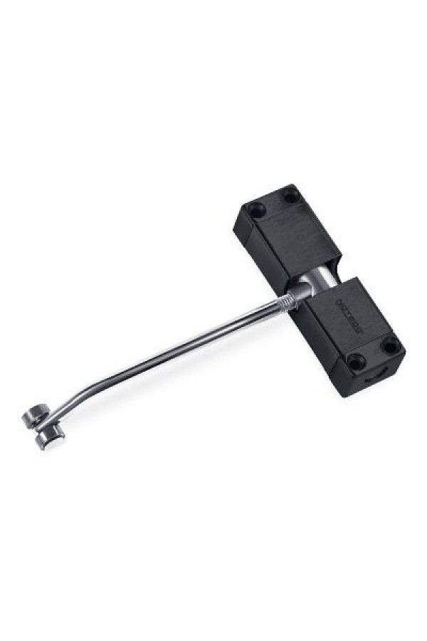 NOTEDO Доводчик дверной пружинный DS-10 черный до 30кг (80)