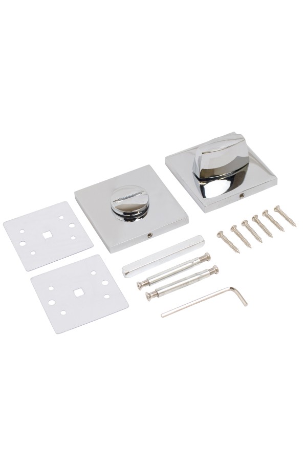 Сантехническая завертка к ручкам АЛЛЮР АРТ BK-S2 CP(6120) хром (100,10)