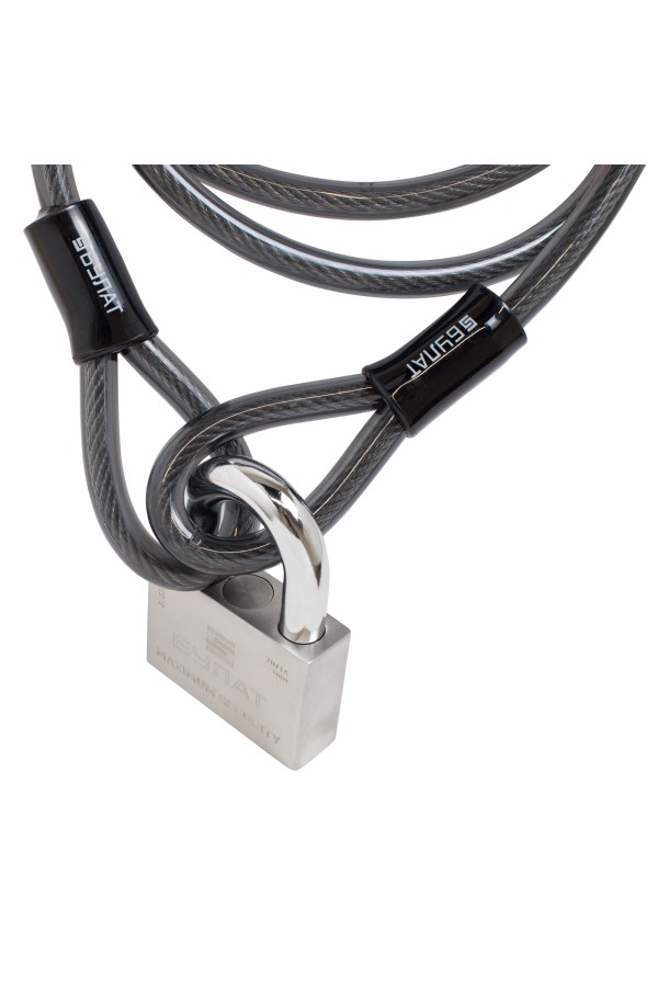 БУЛАТ ТС 422 (12*1800) трос стальной к замку велосипедному навесному (36,6)