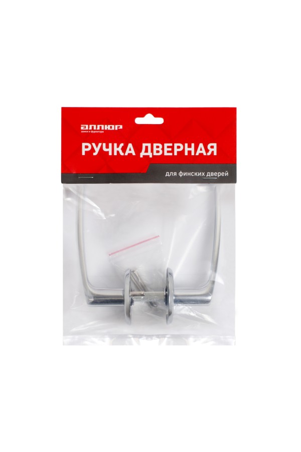АЛЛЮР 16/006 CP хром для финских дверей Комплект ручек (40,20)