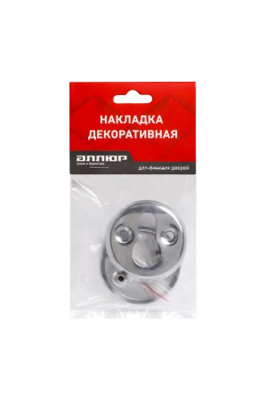 Накладка для ц/м АЛЛЮР 016PZ-50 CP хром для финских дверей (200,20)