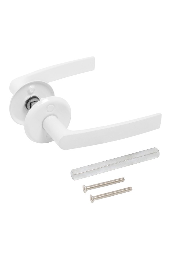 АЛЛЮР 16/006 WW белый для финских дверей Комплект ручек (40,20)