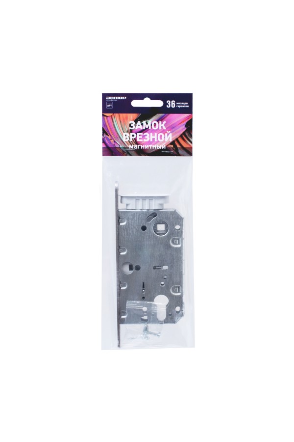 АЛЛЮР АРТ ML 85-50 SN мат.никель ХЕДЕР без ц/м МАГНИТНЫЙ Замок врезной (30)