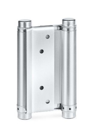 NOTEDO DAH-127 SSSatin серебро Пружинные петли для маятниковых дверей (барные) (2 шт.) (20)