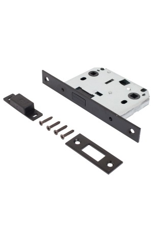 АЛЛЮР АРТ L7050-MS BL матовый черный магнитная без ручек с фиксатором Защёлка (40)