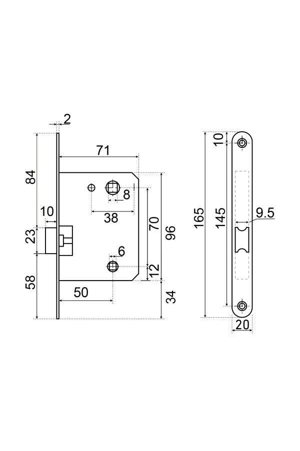 АЛЛЮР АРТ L7050PR W матовый белый пластик овал.планка18мм без ручек с фиксатором Защёлка (40)