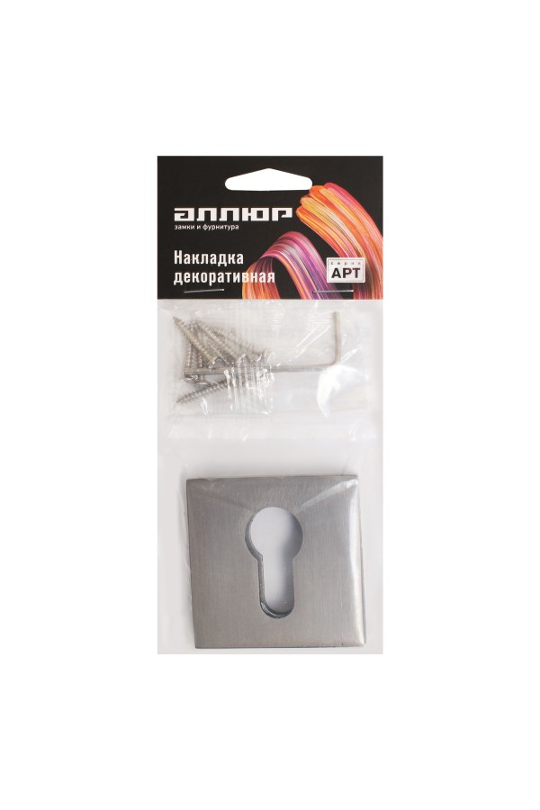 Накладка для ц/м АЛЛЮР АРТ ET-S2 MBN(6240) графит (100,10)