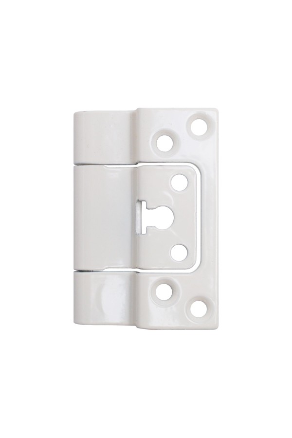 Киров Секрет ПНН 80 белый полимер Петля для финских дверей с притвором (40)