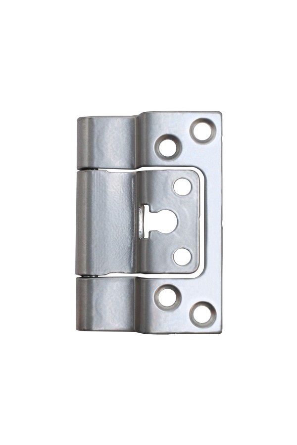 Киров Секрет ПНН 80 хром эффект Петля для финских дверей с притвором (40)