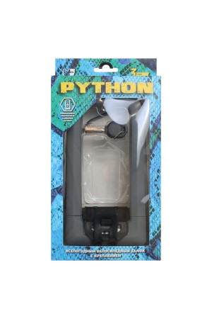 АВАНГАРД PYTHON 626 GREY силикон с креплением на раму всепогодный замок навесной (20,10)