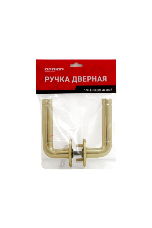 АЛЛЮР 16/028 PB золото для финских дверей Комплект ручек (40,20)