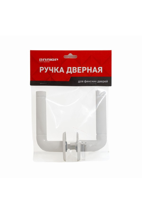 АЛЛЮР 16/028 WW белый для финских дверей Комплект ручек (40,20)