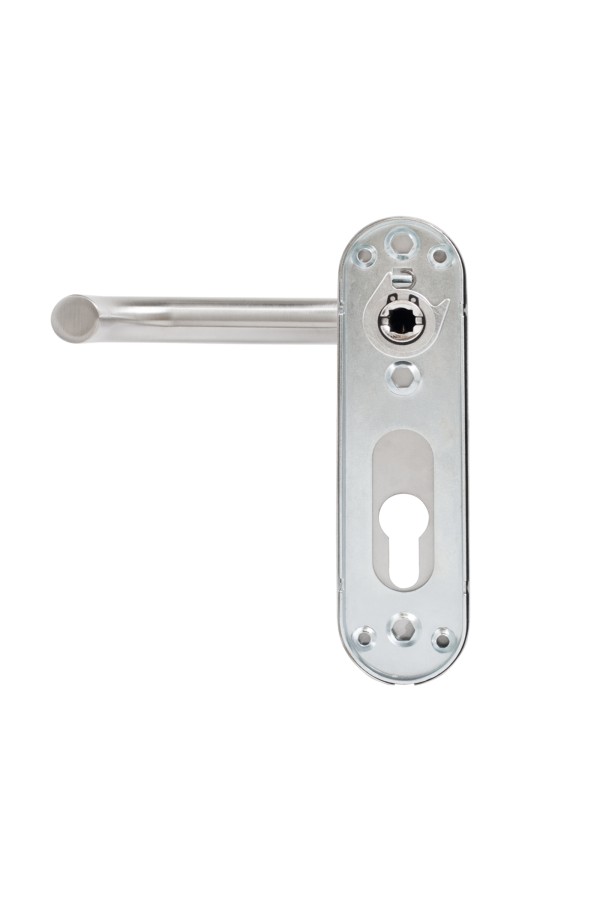 БУЛАТ РФ 72.09НС AISI 304 INOX нержавеющая сталь д/противопожар.замков Ручка на планке (24)