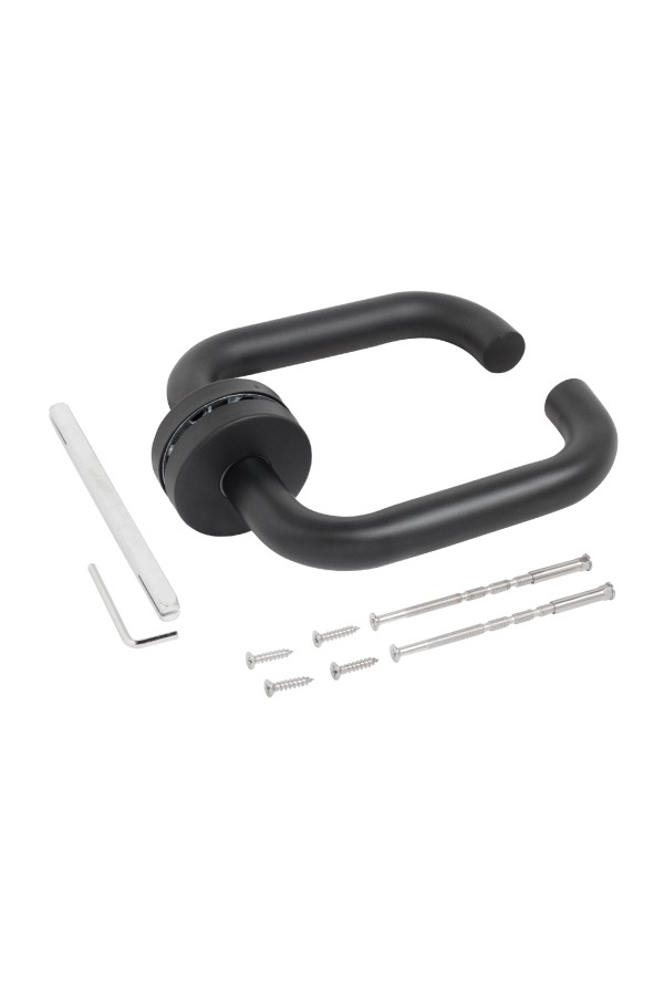 СТАНДАРТ 0203 SS (60-90) BLACK ЧЕРНАЯ INOX нержавеющая сталь Комплект ручек (40)