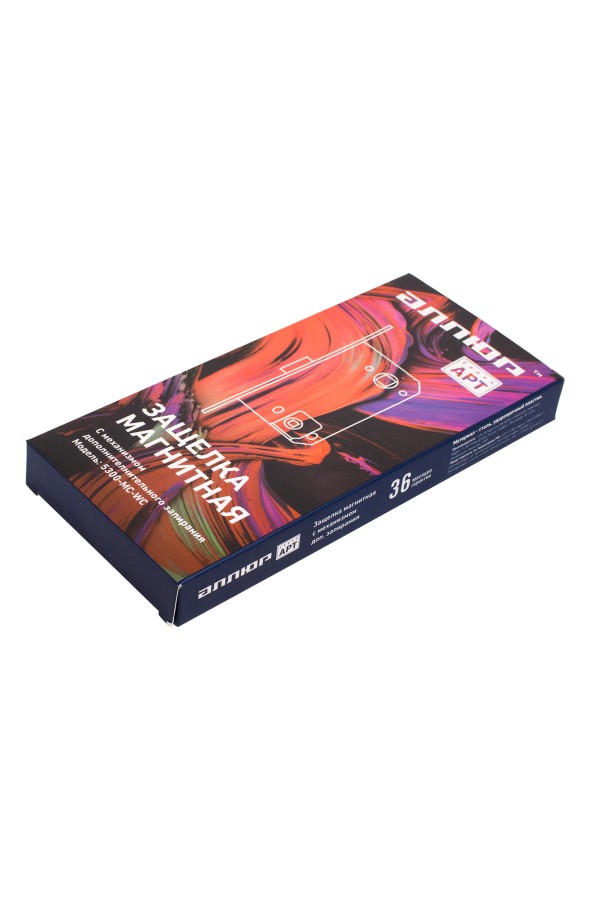 АЛЛЮР АРТ 5300-MC-WC PB золото с фиксатором МАГНИТНАЯ Защёлка (40)