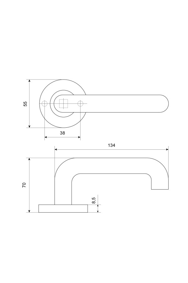 Зенит РФ4.72 (Н3.72) с накладками черный Комплект ручек (24)