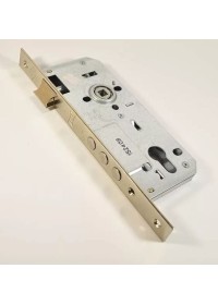 KALE 152/3MR 45mm W/B никель б/о б/накл.б/мех.секр Замок врезной б/руч (30)