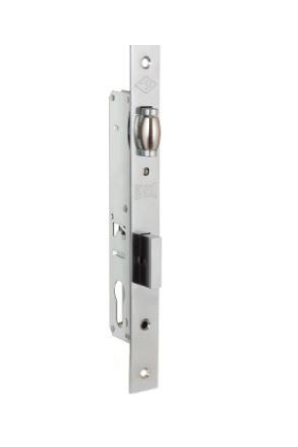 KALE 155 20mm W/B никель с/накл. б/мех.секр. Замок врезной б/руч (30)