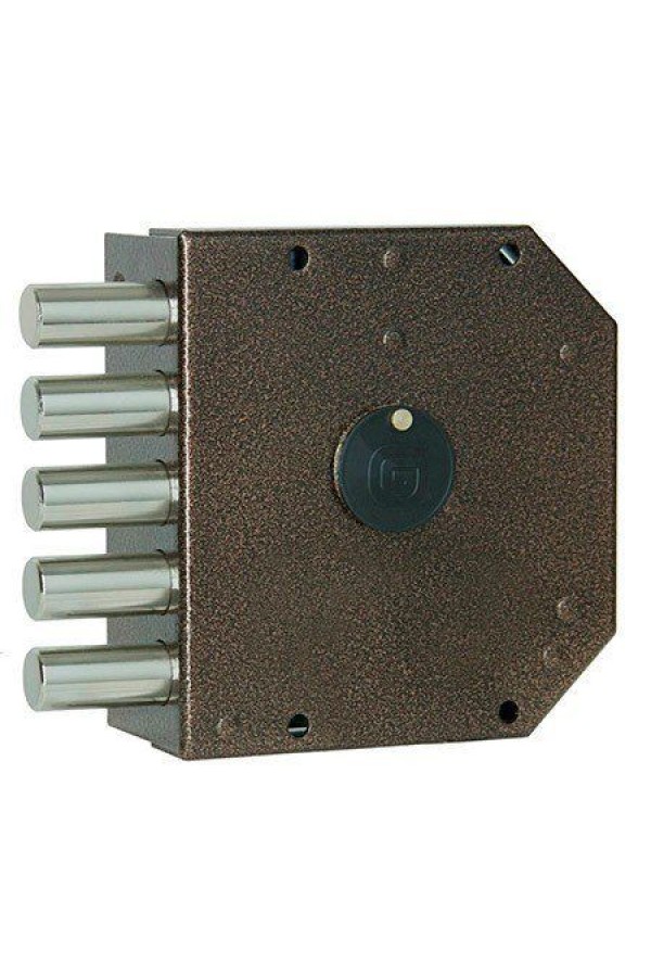 Гардиан 20.07 Правый 5кл (ЗК503Н-02/124) вертик.ключевина б/о Замок накладной тяж (6)