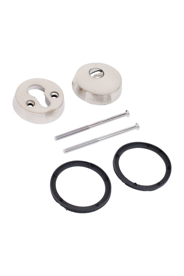 Накладка для ц/м ЗАМКОФФ СР-10 хром для кит. металл. дверей (50,60)