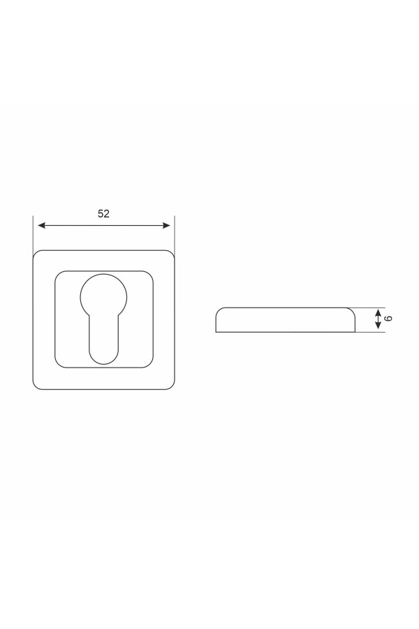 Накладка для ц/м АЛЛЮР АРТ ET-S1 BL / BL(421515) матовый черный (100,10)