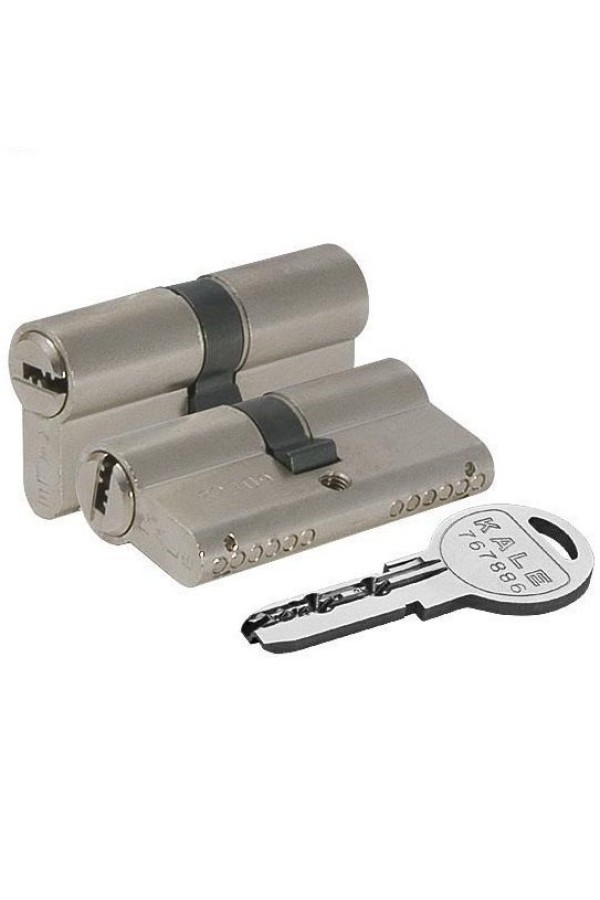 KALE 164 SNC/80 35х10х35 никель перф.кл Цилиндровый механизм (72,24)